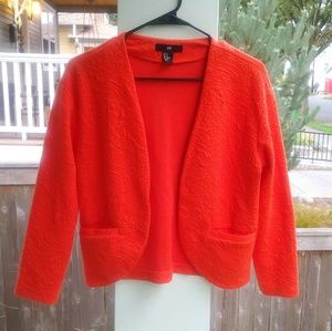 EUC Textured Birght Orange Jacket